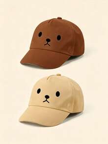 1/2/3pcs Newborn Baby "Dinosaur" Baseball Cap, Toddler Boy Girl Sun Hat, Suitable For Outdoor, Daily Wear, UV Protection - Multicolor 3 - View 16
