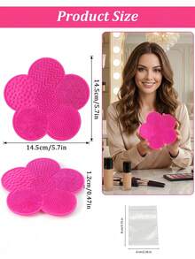 Silicone Makeup Brush Cleaning Bearings With Suction Cups Makeup Brush Tools Brush Cleaners Portable Suction Cup Drying Rack Tool For Makeup Brushes And Art Brushes For Travel And Studio Use Makeup Artists And Artists - Multicolor - View 10