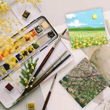 10pcs Unfinished Wooden Trays - Multi-Functional Craft Wooden Tray Set For Display And Serving, DIY Painting, Dyeing, 3D Puzzles And Art Projects, 3D Handmade DIY Wooden Trays - Multicolor - View 6