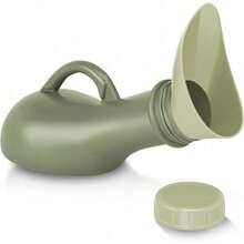 Female Urinal Spill Proof, Urinals For Men Spill Proof Nighttime, Unisex Pee Funnel, Portable Women's Urinal, Urination Device For Car Travel, Road Trip Essentials - Green - View 1