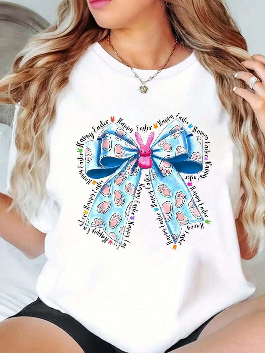blusas para dama casuales Camiseta de manga corta con cuello redondo y estampado de la bandera de México y Estados Unidos para mujer, estilo casual de verano. gym y2k mexico - Blanco - Ver 1