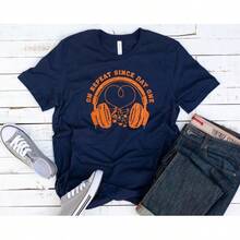 On Repeat Music Lover Shirt: Dreamy Pop Concert Tee - 白色 - 查看 5