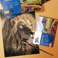 Conjunto de Telas para Pintura a Óleo, 12 Peças, Tamanho A4/A5, 150g, Adequado para Tintas a Óleo e Acrílicas, Suprimentos de Arte para Pintura de Mídia Mista, Volta às Aulas, Suprimentos de Aprendizagem - multicolorido - Visão 3