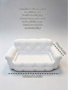 Nampan Perhiasan Berbentuk Sofa Kecil (Dicetak 3D) - Sempurna untuk Penyimpanan di Meja Rias: Menyimpan Anting, Kalung, dll. - Nampan Kunci di Pintu Masuk: Menempatkan Kunci dan Kartu Akses dengan Mudah - Dekorasi Meja: Letakkan di Meja Kantor - MultiWarna - View 9