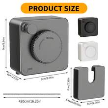 Wall-Mounted Retractable Invisible Clothesline 4.2m Drilled Installation Thickened Stainless Steel Indoor Balcony Bathroom Universal Drying Rope - View 3