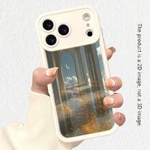 Stock almacén local MéxicoFunda para teléfono - Funda para teléfono 2D plana de TPU con diseño de escalera Sky Eye, cubierta protectora de fácil colocación compatible con  16 Pro Max,  16 Pro,  16 Plus,  16,  15 Pro Max,  15 Pro, I - 1 unidad - Ver 4