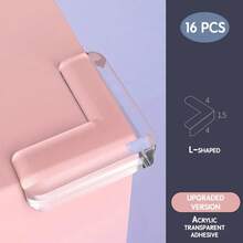 Silicone Corner Protector For Babies, Childproof Strip, Electrical Shock Protection Cover For Sockets, Impact-Resistant Adhesive. - Round Shape-32pcs - View 8