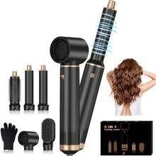 UKLISS 5-In-1 Hair Dryer Air Styler Curling Iron Straightening Brush Drying Brush Styling Tool - EU C Type Plug(220-240V) - View 13