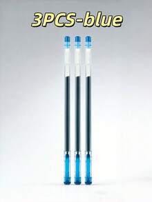 3pcs/Pack, 0.38mm, Quick-Dry Ink, Black/Blue/Red - Ideal Pens For Exams And Office, Fine Tip, Suitable For Writing, Back To School Essential - Sets - View 14