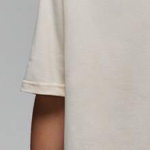 Nike Kaos Lengan Pendek Olahraga Kasual Nyaman Jordan Great dengan Motif Cetak untuk Pria, Warna Putih Gading - Gading - View 4