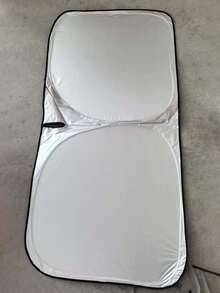 One Windshield Sun Visor To Block UV Rays And Keep The Car Interior Cool. This Universal, Thickened Sun Visor Is Suitable For Most Car Models And Provides Effective Heat Insulation And Shading, Quickly Creating A Cool Driving Environment. - A - View 10