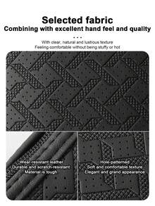 Car Gear Shift Cover With Bird Pattern Leather, Universal Anti-Slip Gear Shift Protective Cover, Dust-Proof Gear Shift Cover, Interior Control Cover Decorative Accessory - One Size Fits All - View 3