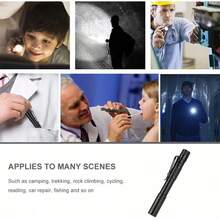 1pc 395nm UV Flashlight, Mini LED Blacklight Flashlight Suitable For Pet Urine Stain Detection, Fluorescent Mineral Identification, Authenticity Verification, Resin Curing, Leak Detection, Scorpion Hunting, Hotel Room Inspection And Bed Bug Detection (Battery Not Included) - Multicolor - View 9