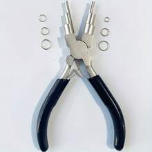6-In-1 Wire Wrapping Pliers - High Quality, High Carbon Steel, Rust-Resistant, Wear-Resistant - Jewelry Making Tool Set, Suitable For DIY Beading And Repair - A - View 5