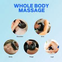 Follow Break 1500mAh Portable Electric Massage Roller, Handheld Mini Massager For Full Body Muscle Massage And Kneading - Multicolor - View 3