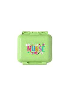 Mini 6-Compartment Portable Pill Box, Medicine Storage Box, Travel Pill Box, Printed With "My Pill Box" And Pill Pattern, 6-Compartment Small Pill Box, Sealed Pill Packaging Storage Box, 6-Day Weekly Pill Storage Box, Travel Essential Pill Box, Daily Vitamin Pill Box, Pocket Pill Box Storage Box, Exquisite Storage Box, Home Essential, Travel Essential - Multicolor - View 16