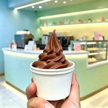 Kue Palsu Realistis Buatan Tangan, Es Krim, Model Makanan Penutup Buatan, Properti Fotografi, Dekorasi Simulasi, Dekorasi Rumah, Pajangan Pesta - Es krim dalam cangkir - View 19