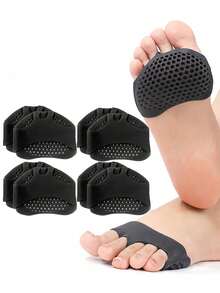 Honeycomb Women Breathable Toe Leg Warmers To Prevent Friction Sweat-Wicking Anti-Slip Insoles For Office Lady Dancers And Commuters Invisible Half-Toe Leg Forefoot Pads Ideal For Outdoor Walk Wedding Party Daily Wear - Multicolor - View 10