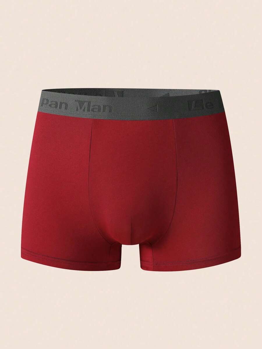 Set de 7 calzoncillos tipo bóxer simples y cómodos para hombres - Camel - Ver 1