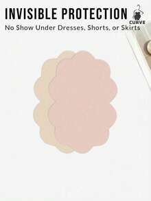 10/40pcs Invisible Anti-Chafing Thigh Pads, Breathable Seamless Leg Protection Pads, Relieve Daily Friction - Multicolor - View 2