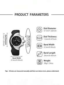 Reloj de Marca Premium: Diseño de Ojo de Demonio, Estilo Falso de Tres Ojos, Reloj de Cuarzo de Lujo, Estilo Retro de Moda, Adecuado para Hombres, Reloj de Negocios de Moda para Hombres, Regalo Perfecto para Vacaciones y Cumpleaños - Oro rosa - Ver 4