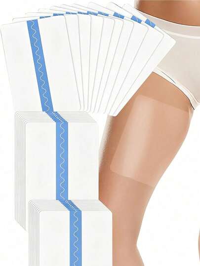 10pcs Thigh Lifting Patches, Invisible Inner Thigh Anti-Chafing Patches, Seamless Invisible Buttock Lifting Shaping Tape, Thigh Lifting Glowing Patches, Anti-Chafing Care, Transparent Anti-Friction Lifting Firming, Suitable For Inner Thighs, Abdomen, 1pc
