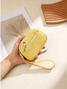 New Fashion Women's Lipstick Earphone Storage Coin Purse, Compact Mini Keychain Pendant, Multi-Color Handheld Wallet, Premium Coin Purse - Multicolor - View 3