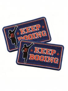 1 pieza/2 piezas/3 piezas/4 piezas Parche Keep Booing 27 Houston Béisbol Deporte Bordado Termoadhesivo - Multicolor - Ver 9
