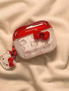 Red Polka Dot Bow KT