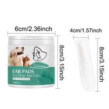 Pet Ear Cleaning Finger Sleeves, Ear Mite And Earwax Removal Care For Cats And Dogs, Ear Canal Cleaning Finger Sleeves - Uscented - View 5