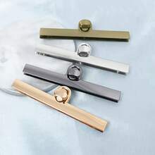 1Pc/2/3/4/5Pcs Long Rotating Metal Clasp Lock, Multi-Color Matte Twist Lock, DIY Handmade Leather Goods Clutch Bag Modification Hardware Accessories - Multicolor - View 8