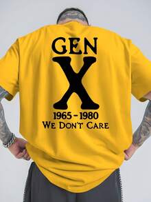 Summer Outdoor Sports T-Shirts For Generation X, Featuring Casual Large Sizes, Stylish Prints For Men, Relaxed Fit, Versatile Round Neck Design - 白色 - 查看 9