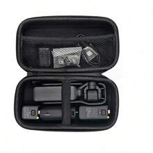 Bolsa de almacenamiento portátil Pocket 3, estuche de almacenamiento portátil compatible con Osmo Pocket 3, caja protectora de almacenamiento de viaje con carcasa dura, diseño compacto con correa para la muñeca - Ver 6