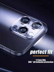 Gorilla Hero 5pcs, 17 Pro Max Lens Integrated Lens Protector Film High Definition Anti-Scratch Compatible With IPhone Ultra/18 Pro Max/18 Pro/18/11/12/13/14/15/16/16 Plus/16 Pro/16 Pro Max/16e/17/17 Air/17 Pro/17 Pro Max Full Series - Clear - View 3