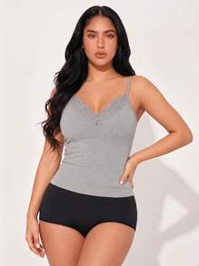 3Pcs Lace Camisole Tank Tops For Women, Versatile Innerwear - Multicolor - View 3