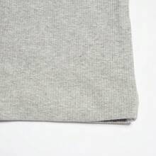 Adidas Spring/Summer Knit Slim Fit Sleeveless Dress, Sporty Round Neck Tank Dress IR5923 - Grey - View 4