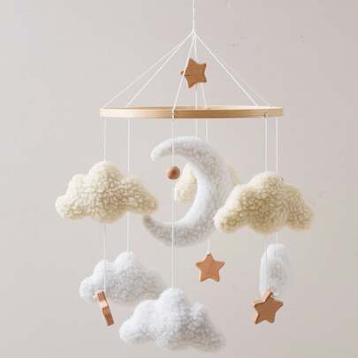 Baby Toys, Baby Mobile Crib, Handmade Animal Theme Bed Bell, Rich And Interesting Animal Shaped Toys, Educational, Enhance Children's Hand-Eye Coordination, With Lion, Baby Room Decoration, Best Gift For Parent-Child Interaction, Birthday Gift, Christmas Gift