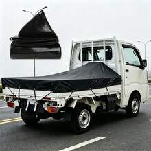 ZMZZZX Light Truck Bed Cover/Sheet, Waterproof, Made Of Polyester Canvas/PVC Canvas, 580g/M², Waterproof, Sun Protection. - Multicolor - View 14