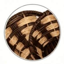 30*8.5cm Oval Snack Basket - Multicolor - View 3