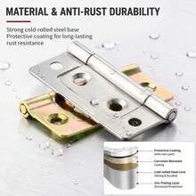 360 Degree Rotating Detachable Cabinet Hinge Heavy Duty Furniture Hardware Multi Color With Screws - 2-in-mother-child Hinge - View 3