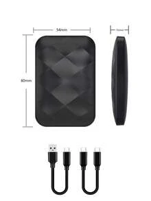 XUDA New Android 14 Wireless CarPlay And Android Auto 3-In-1 Smart Box Quad-Core 2GB RAM+16GB ROM/4GB RAM+32GB ROM Plug And Play Built-In App Support 98% Of Original Wired CarPlay Or Wired Android Auto Cars - Bright Black - View 8