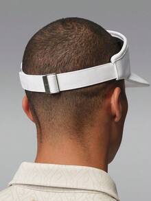 Jordan 中性 U J DF ACE VISOR U CB 高爾夫遮陽帽 IM4516-100 - 黑與白 - 查看 2
