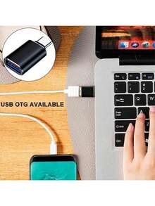 1/2/3入 Type-C OTG 轉接頭 USB 轉 Type-C 手機平板電腦 C 口轉接器 U 盤車載轉換器 USB 儲存卡隨身碟 U 盤滑鼠鍵盤集線器 手機電腦通用 相容 iPhone 17/16/15 及其他系列 即插即用轉換器 - 黑色 - 查看 3