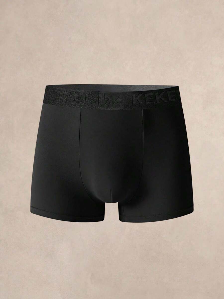 Set Of 7 Simple And Comfortable Boxer Briefs For Men - Multicolor - View 1