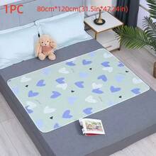 1/2/3/5 piezas Almohadilla absorbente de orina integrada de 4 capas, almohadilla barrera de orina, lavable, tamaño grande, impermeable, adecuada para personas mayores, estudiantes, dormitorios estudiantiles y otros lugares - Multicolor - Ver 26