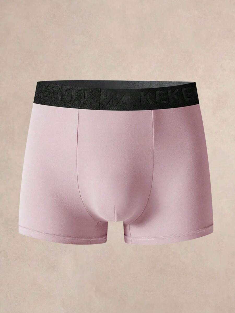 Set de 7 calzoncillos tipo bóxer simples y cómodos para hombres - Blanco - Ver 1
