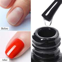 MSRUIOO 1 pieza 8ml Esmalte de uñas gel Super Top Coat, súper brillante, de larga duración por 45 días, función de base gel y top coat mate, esmalte de uñas gel removable para manicura y arte de uñas para casa y salón - Ver 9