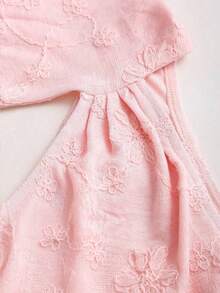 Romantic Chiffon Top For Women With Halter Neck And Open Back, Soft And Cool For Summer Beach - Rosa - View 7