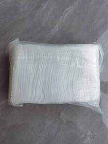 100/50 buah Bantalan Pel Debu Elektrostatis Sekali Pakai Ukuran Besar & Kecil, Kain Pel Kering untuk Membersihkan Bulu Hewan Peliharaan, Kain Non-Woven - A - View 9