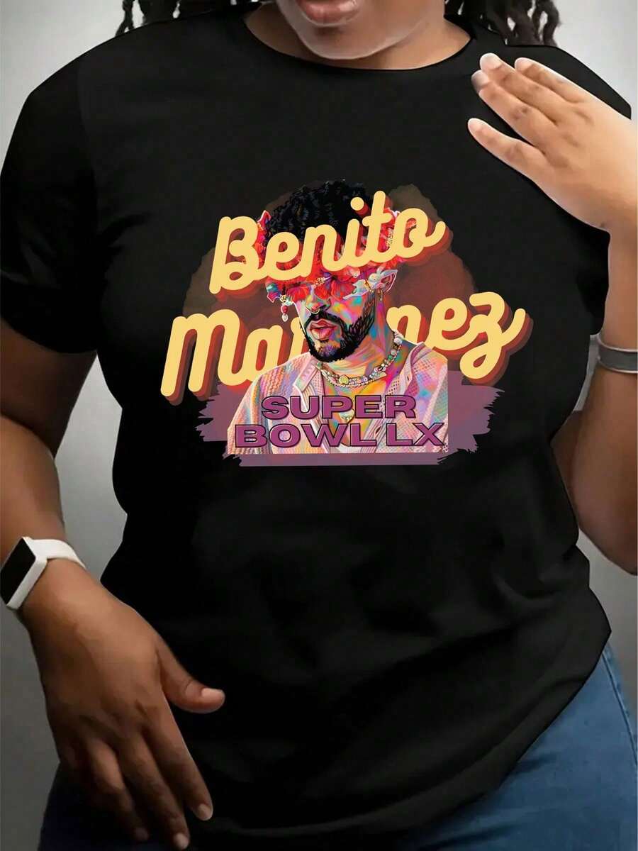 Official Benito Martinez Er Bowl Lx Fan T-Shirt For Men And Women, Unisex, Streetwear Style, With Vibrant Graphic Design, 100% Cotton. - 黑色 - 查看 1